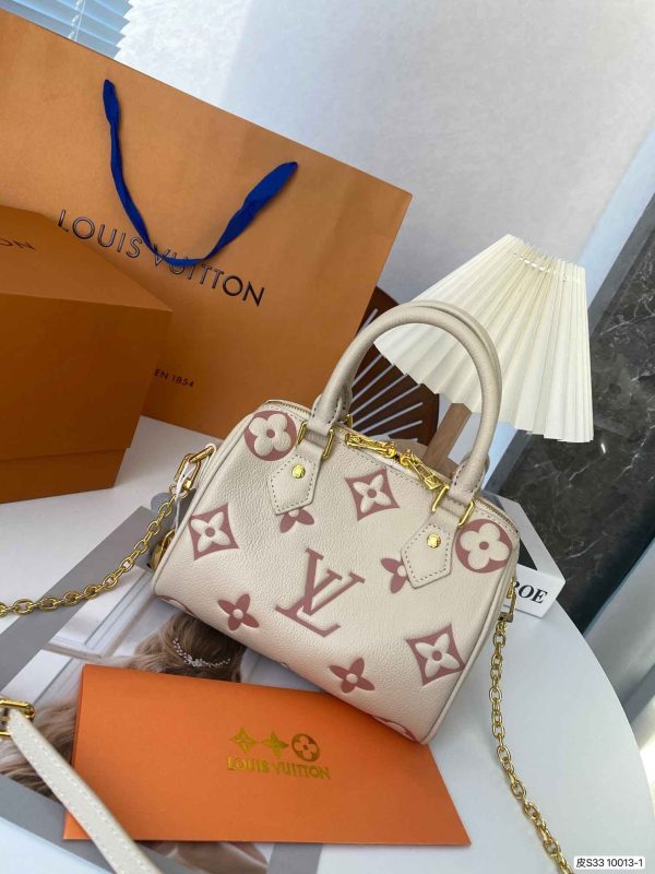 Louis Vuitton SPEEDY 20 Cream Women