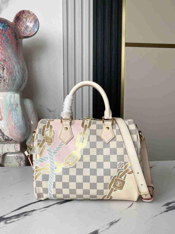 Louis Vuitton SPEEDY 25 N40473 Damier Azur