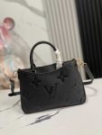 Louis Vuitton Trianon MM PM M46487 M46488 Black