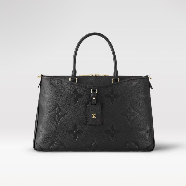 Louis Vuitton Trianon MM PM M46487 M46488 Black