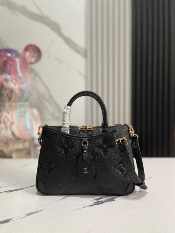 Louis Vuitton Trianon MM PM M46487 M46488 Black