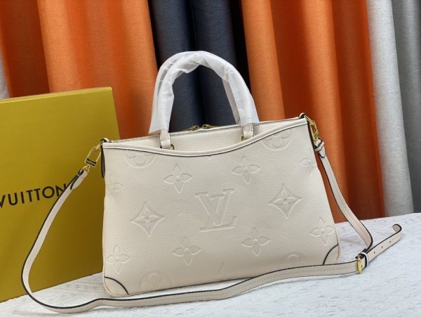 Louis Vuitton Trianon MM PM M46503 Cream White