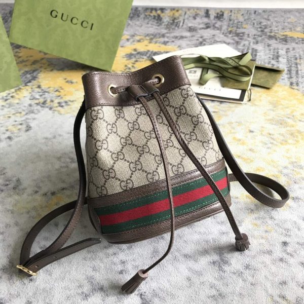 Gucci Ophidia Mini 550620 GG Bucket Bag A218227