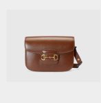 Gucci Brown 602204 Horsebit 1955 Purse Shoulder Bag