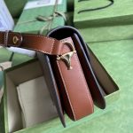 Gucci Brown 602204 Horsebit 1955 Purse Shoulder Bag