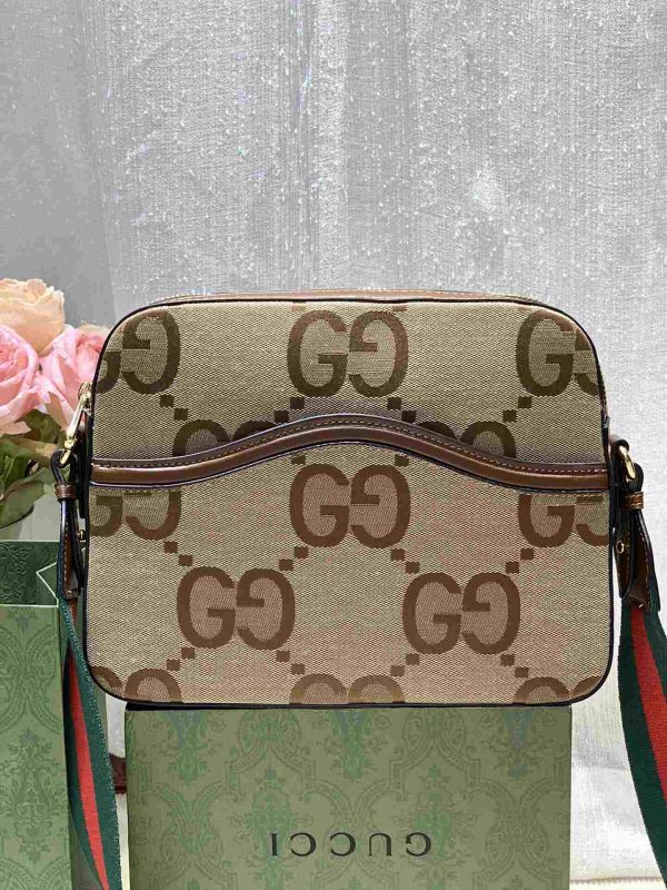 Gucci Jumbo 675891 GG Messenger Bag