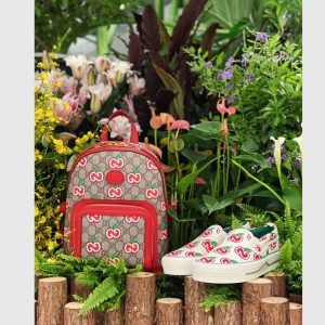 Gucci Ophidia GG Apple 601296 Small Backpack A856003 Red 9