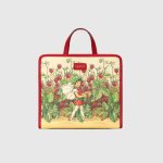 Gucci Tote Strawberry Fairy 605614 Tophandle Bag