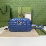 Gucci Marmont Blue Shoulder Bag 448065