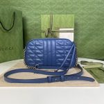 Gucci Marmont Blue Shoulder Bag 448065