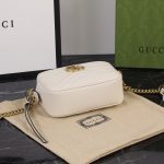 Gucci Marmont 447632 White Handbag