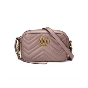 Gucci Marmont Nude Pink 448065 Handbag