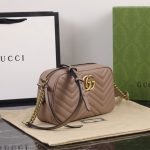 Gucci Marmont Nude Pink 448065 Handbag