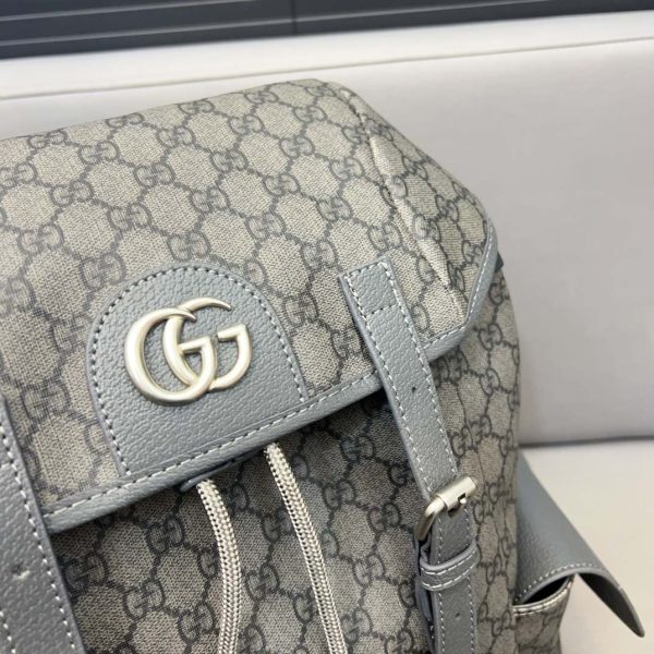 Gucci Ophidia GG Supreme 598140 Backpack Grey
