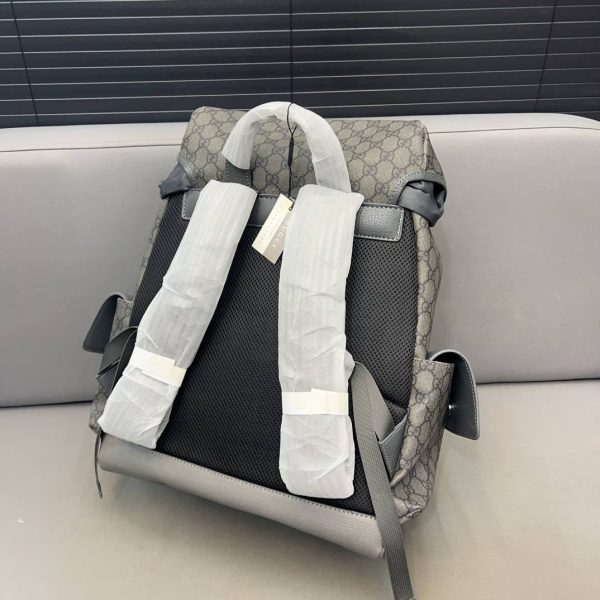 Gucci Ophidia GG Supreme 598140 Backpack Grey