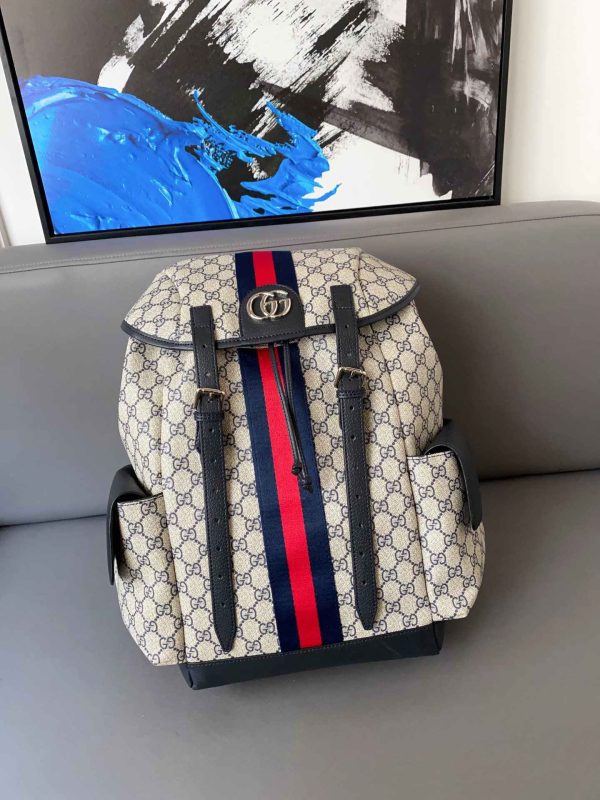 Gucci Ophidia GG Supreme 598140 Backpack Men