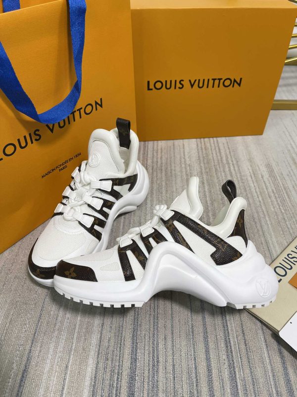 Louis Vuitton Archlight Sneaker White Monogram 1A43KV Women