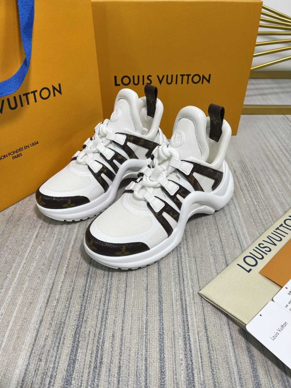 Louis Vuitton Archlight Sneaker White Monogram 1A43KV Women