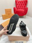 Louis Vuitton Skate Black Denim Monogram Macrame Sneaker