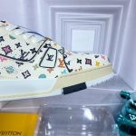 Louis Vuitton Trainer Monogram White Sneaker Low