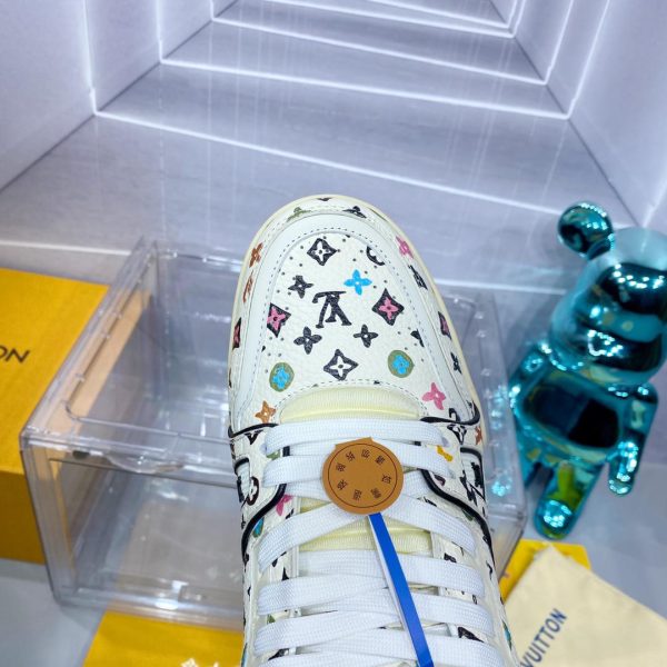 Louis Vuitton Trainer Monogram White Sneaker Low