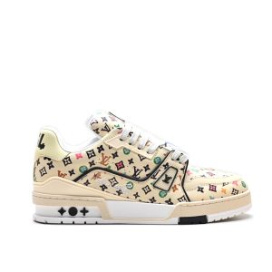 Louis Vuitton Trainer Monogram White Sneaker Low