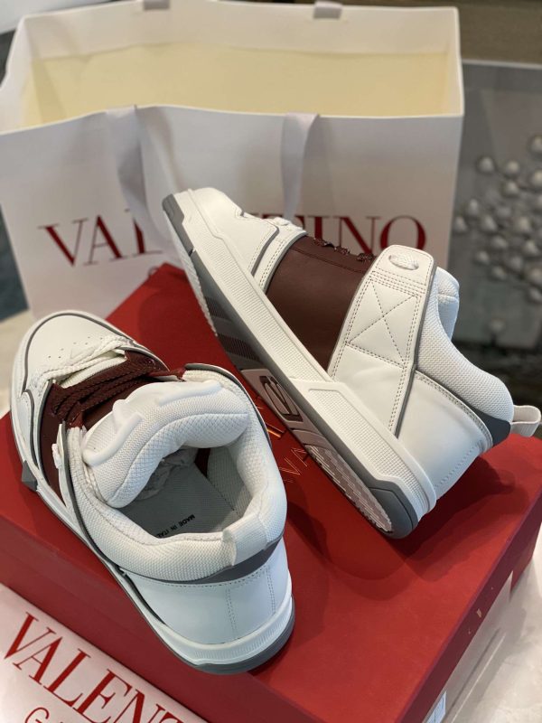 Valentino Open Skate Women Men Sneaker Bordeaux Red