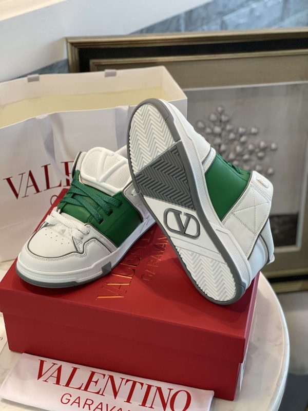 Valentino Open Skate Women Men Sneaker Green