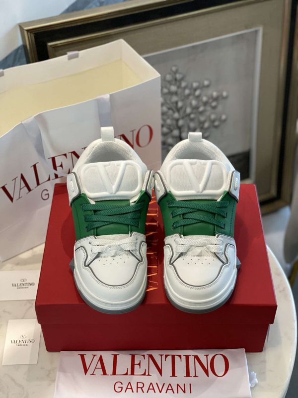 Valentino Open Skate Women Men Sneaker Green