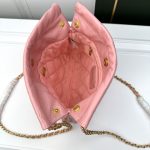 Chanel 22 Pink Leather Golden Shoulder bag Handbag 3sizes