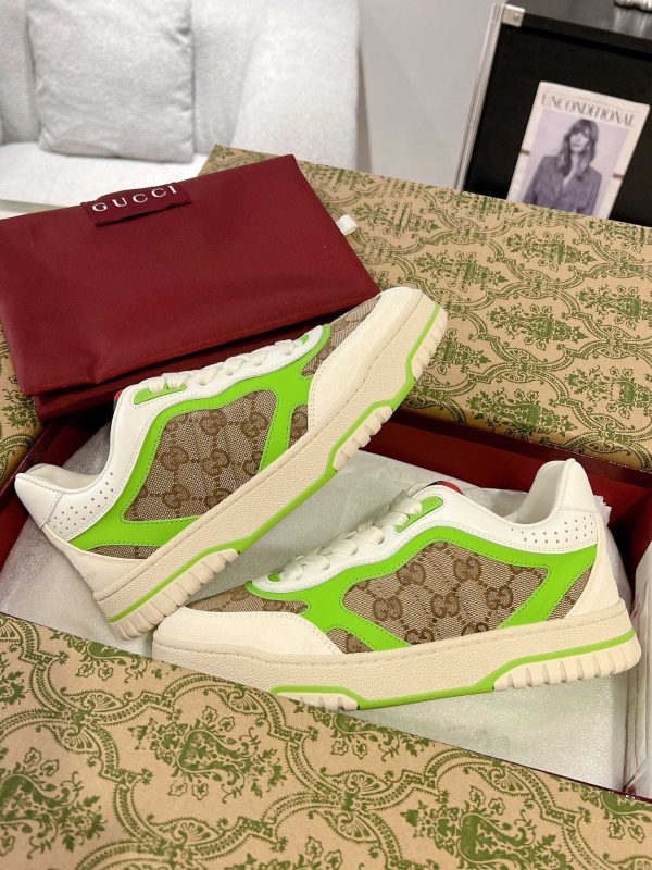 Gucci ReWeb GG Sneaker Women Men Green