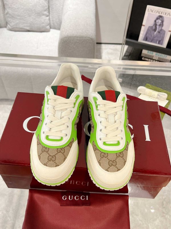 Gucci ReWeb GG Sneaker Women Men Green