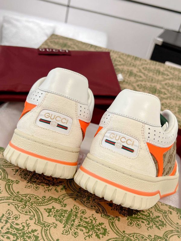 Gucci ReWeb GG Sneaker Women Men Orange