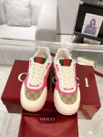 Gucci ReWeb GG Sneaker Women Men Pink