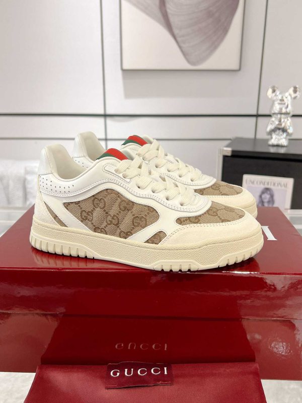 Gucci ReWeb GG Sneaker Women Men White