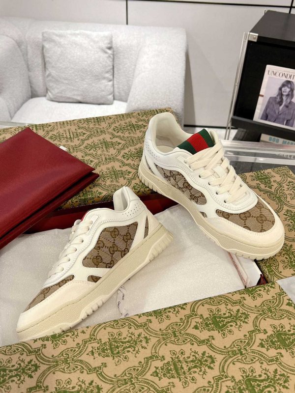 Gucci ReWeb GG Sneaker Women Men White