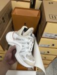 Louis Vuitton Archlight Denim Creme Monogram Sneaker Ivoire