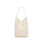 The Row NS Park Tote Leather White 2 Sizes