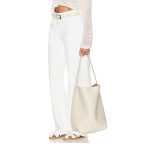 The Row NS Park Tote Leather White 2 Sizes