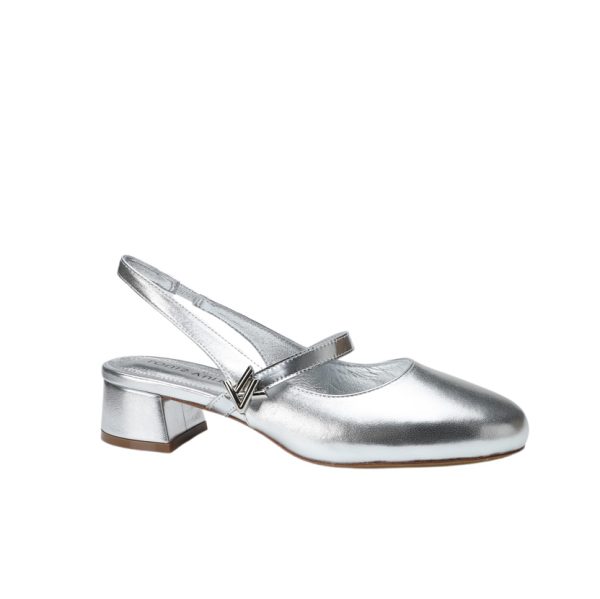 Louis Vuitton Sandal Women Mary Jane Golden Silver