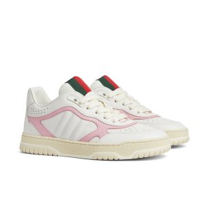 Gucci ReWeb Sneaker Women Men Red Pink