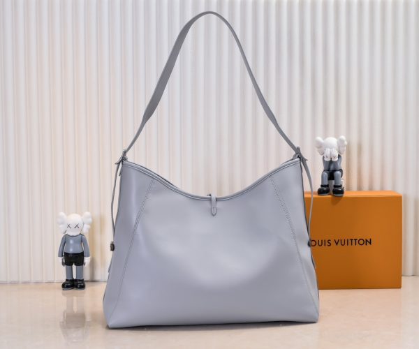 Louis Vuitton M12583 M12579 Carryall Dark MM PM Grey