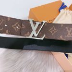 Louis Vuitton Monogram Leather Reversible Belt 40MM