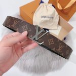 Louis Vuitton Monogram Leather Reversible Belt 40MM