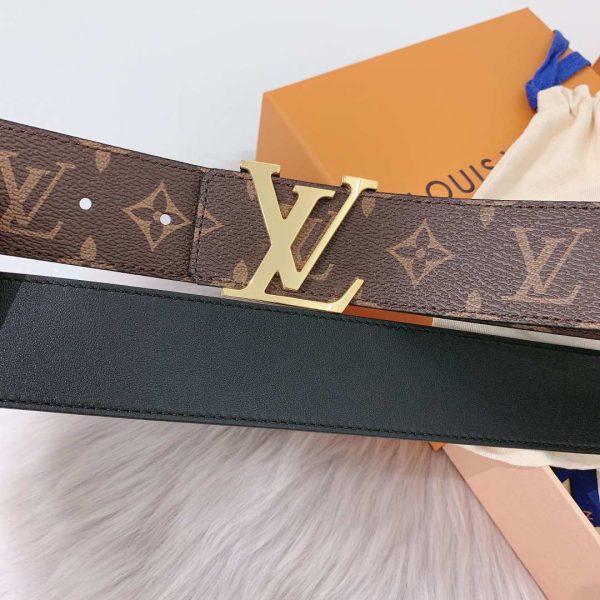 Louis Vuitton Monogram Leather Reversible Belt 40MM