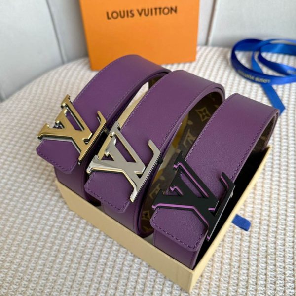 Louis Vuitton OPTIC Leather Reversible Belt 40MM M0575U