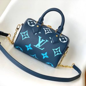 Louis Vuitton Speedy M46517 Bandouliere 20 Blue 1