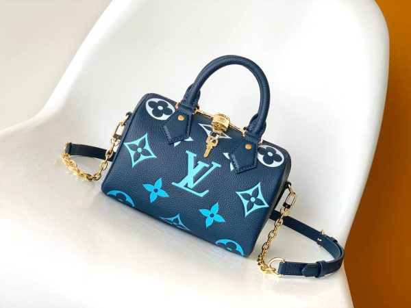 Louis Vuitton Speedy M46517 Bandouliere 20 Blue