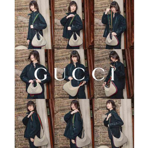 Gucci Attache GG Shoulder Bag 699409 702823 PM GM