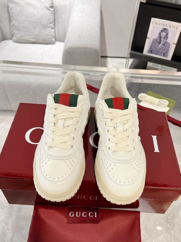 Gucci ReWeb Sneaker Women Men White Black